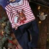 Coffret Cadeau De Noël Sweat Et Pantalon Bébé écru - Vertbaudet