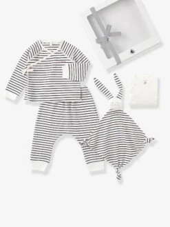 Coffret Cadeau Naissance Iconique PETIT BATEAU Blanc - Petit Bateau