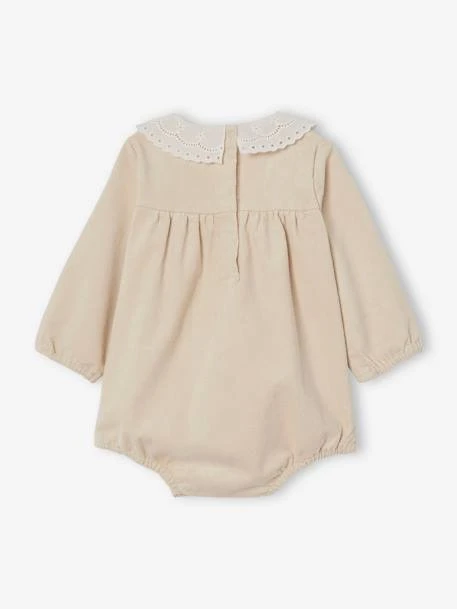 Combinaison Barboteuse Bébé Manches Longues Beige - Vertbaudet – Image 3