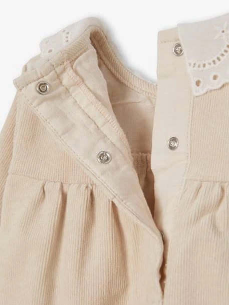 Combinaison Barboteuse Bébé Manches Longues Beige - Vertbaudet – Image 5