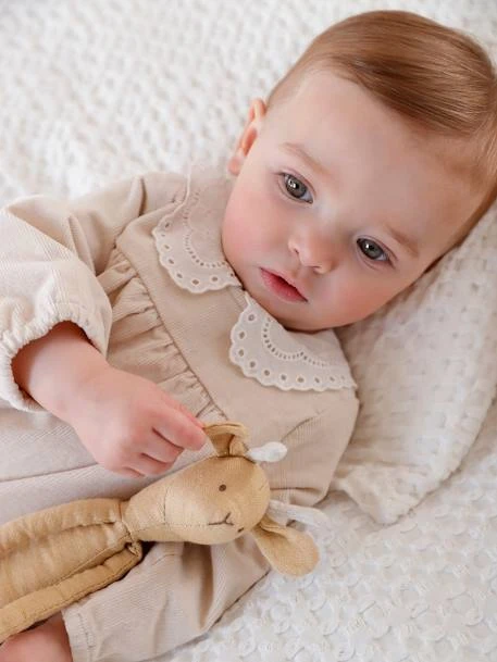 Combinaison Barboteuse Bébé Manches Longues Beige - Vertbaudet – Image 6