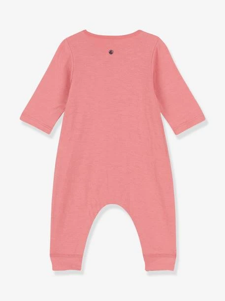 Combinaison Unie Bébé En Coton Bio PETIT BATEAU Papaye - Petit Bateau – Image 2