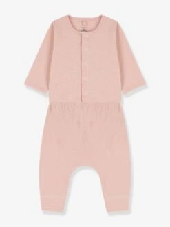 Ensemble 2 Pièces En Tubique Bio PETIT BATEAU Rose - Petit Bateau