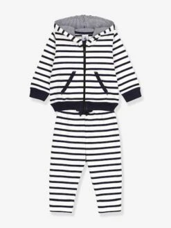 Ensemble Bébé 2 Pièces Coton Bio PETIT BATEAU écru - Petit Bateau