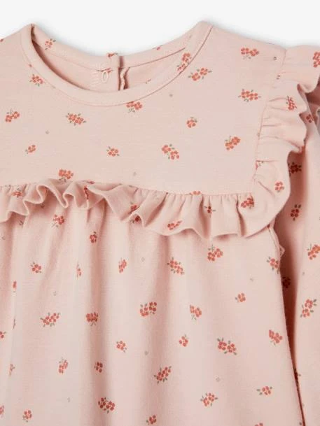 Ensemble Bébé 3 Pièces : Robe + Legging + Bandeau Rose Poudré - Vertbaudet – Image 6