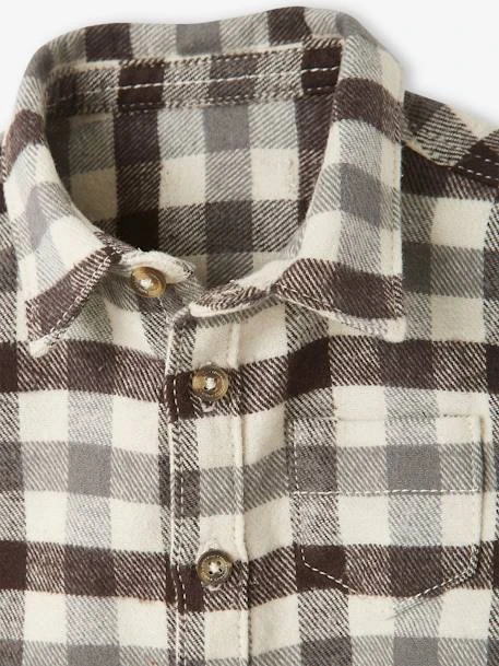 Ensemble Bébé Chemise En Flanelle + Pantalon En Velours Carreaux Anthracite - Vertbaudet – Image 6
