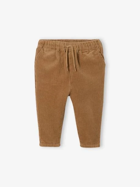 Ensemble Bébé Sweat En Molleton + Pantalon En Velours Ivoire - Vertbaudet – Image 4