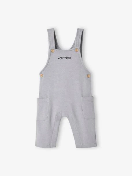 Ensemble Bébé T-shirt Et Salopette En Molleton Personnalisable Caramel - Vertbaudet – Image 4