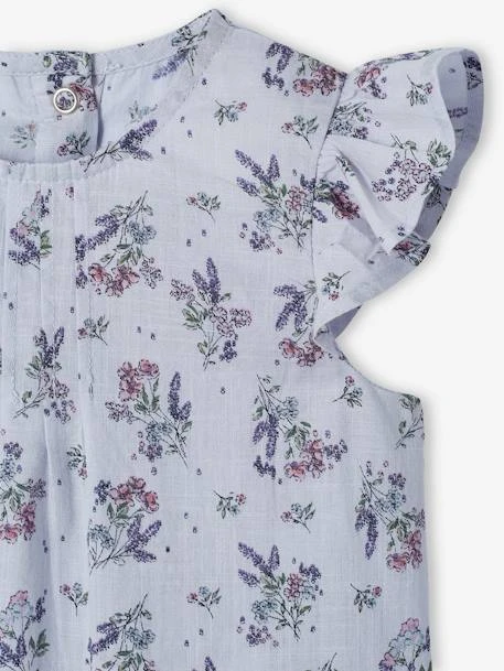 Ensemble Combinaison + Bandeau Imprimés Bébé Fille Vert Céladon Imprimé - Vertbaudet – Image 5