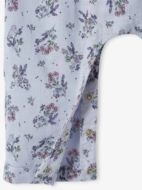 Ensemble Combinaison + Bandeau Imprimés Bébé Fille Vert Céladon Imprimé - Vertbaudet – Image 6