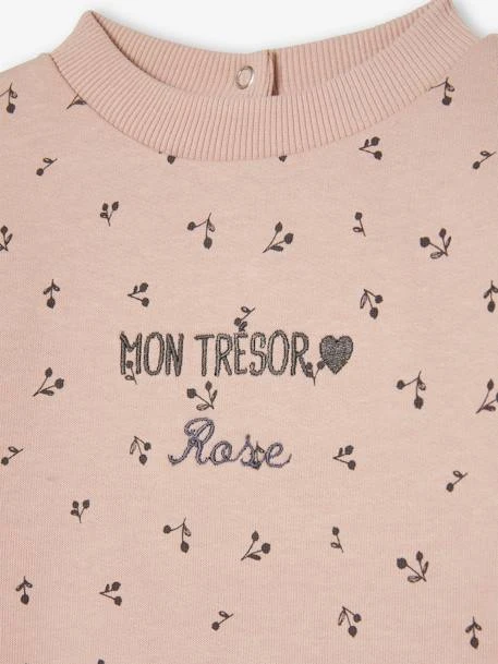 Ensemble Robe + Legging Bébé Personnalisable Rose Imprimé - Vertbaudet – Image 6