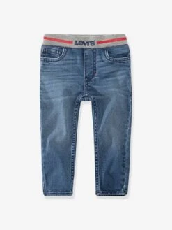 Jean LVB Skinny Dobby Pull On Garçon Levi's Bleu - Levis