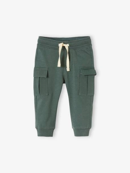 Pantalon Bébé En Molleton Esprit Battle Vert Foncé - Vertbaudet – Image 3