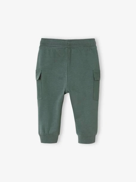 Pantalon Bébé En Molleton Esprit Battle Vert Foncé - Vertbaudet – Image 4