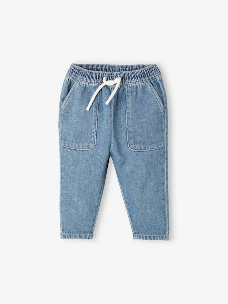 Pantalon En Denim Bébé Double Stone - Vertbaudet