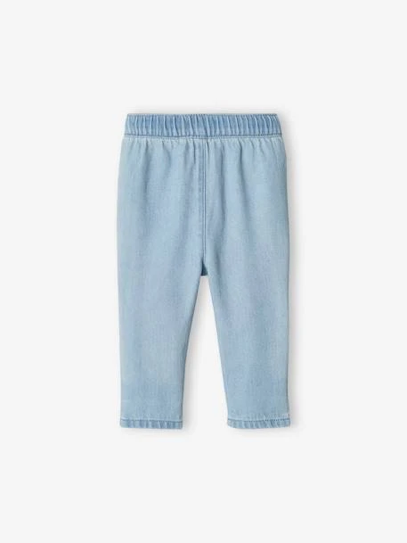 Pantalon En Denim Léger Bébé Denim Bleached - Vertbaudet – Image 4