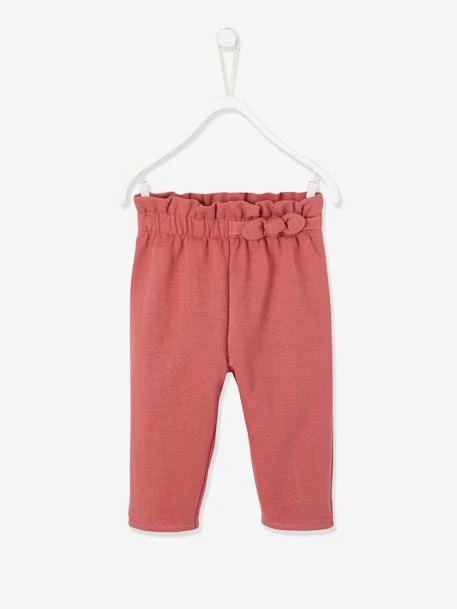 Pantalon En Molleton Bébé Taille élastiquée BASICS Encre - Vertbaudet