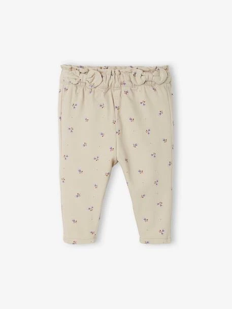 Pantalon Paperbag Imprimé Bébé Taupe Clair Imprimé - Vertbaudet