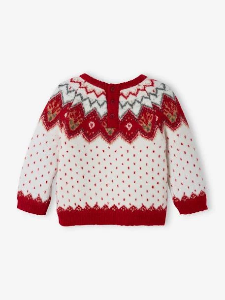 Pull De Noël Bébé écru - Vertbaudet – Image 2