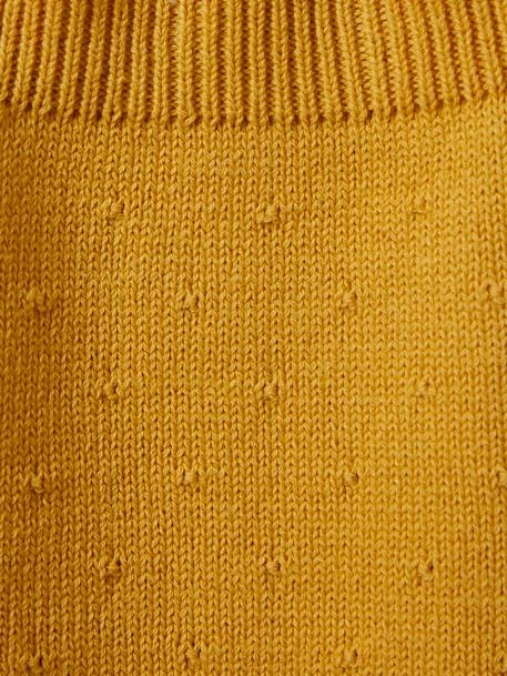 Pull Fille Caraco CYRILLUS Jaune Ocre - Cyrillus – Image 3