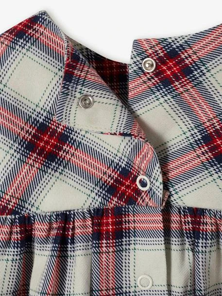 Robe à Carreaux Bébé Et Son Collant Assorti écru - Vertbaudet – Image 6