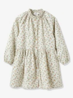Robe Col Montant Fille CYRILLUS Imprimé - Cyrillus