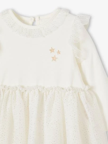 Robe En Tulle Bébé écru - Vertbaudet – Image 3