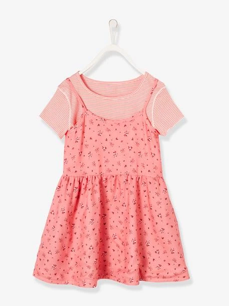 Robe Réversible Fille Bimatière Rose - Vertbaudet – Image 2