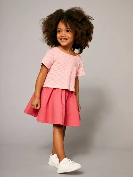 Robe Réversible Fille Bimatière Rose - Vertbaudet – Image 6