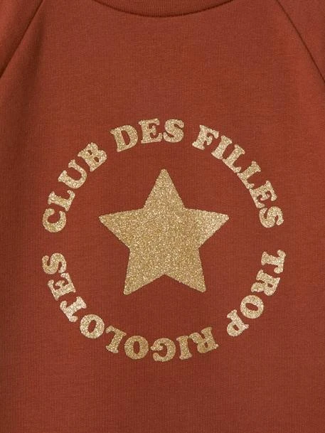 Robe Sweat Basics Style Collège Fille Vert Foncé Imprimé - Vertbaudet – Image 3