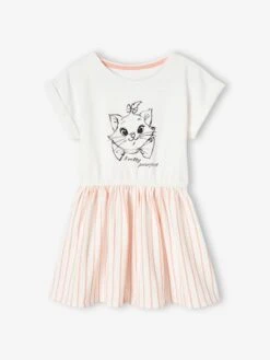 Robe Sweat Fille Disney® Marie Les Aristochats Rose Pâle - Disney