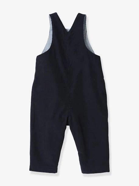 Salopette Bébé CYRILLUS En Velours Marine - Cyrillus – Image 2