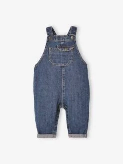 Salopette Bébé En Denim Denim Brut - Vertbaudet