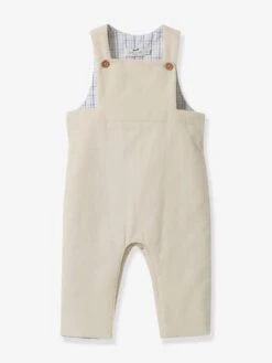 Salopette Bébé En Velours CYRILLUS Beige - Cyrillus