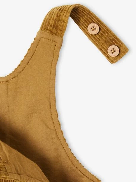 Salopette Velours Bébé Garçon Olive - Vertbaudet – Image 5
