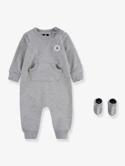 Set 2 Pièces Combinaison + Chaussettes Lil Chuck CONVERSE Gris - Converse
