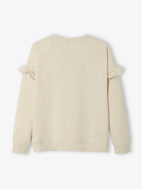 Sweat Fille Disney® à Volants Beige Chiné - Minnie – Image 3