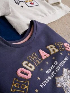 Sweat Fille Harry Potter® Bleu Anime Placee - Harry Potter