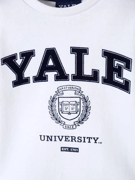 Sweat Fille Yale® Blanc - Toutes Les Marques – Image 3