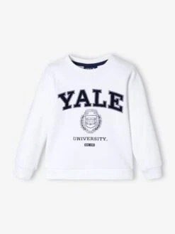 Sweat Fille Yale® Blanc - Toutes Les Marques